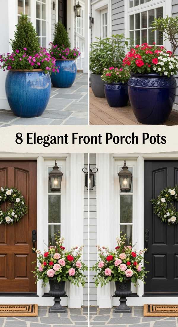 8 Elegant Front Porch Pots 69f3a6b0b2c9d