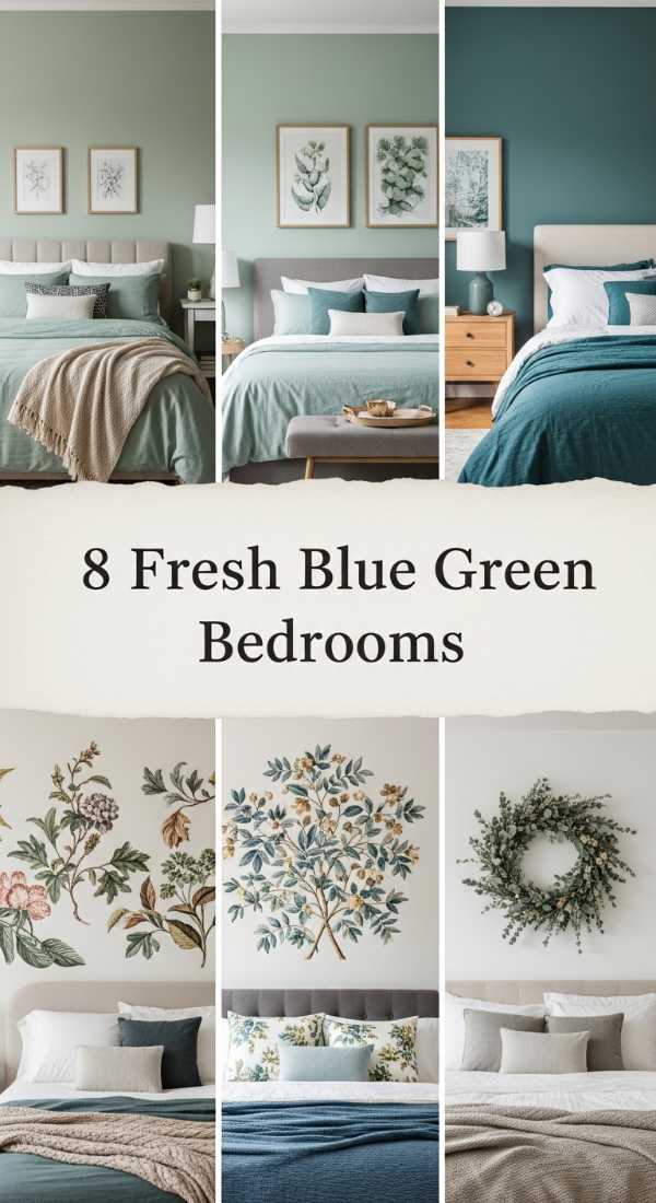 8 Fresh Blue Green Bedrooms 69f26a64c7725