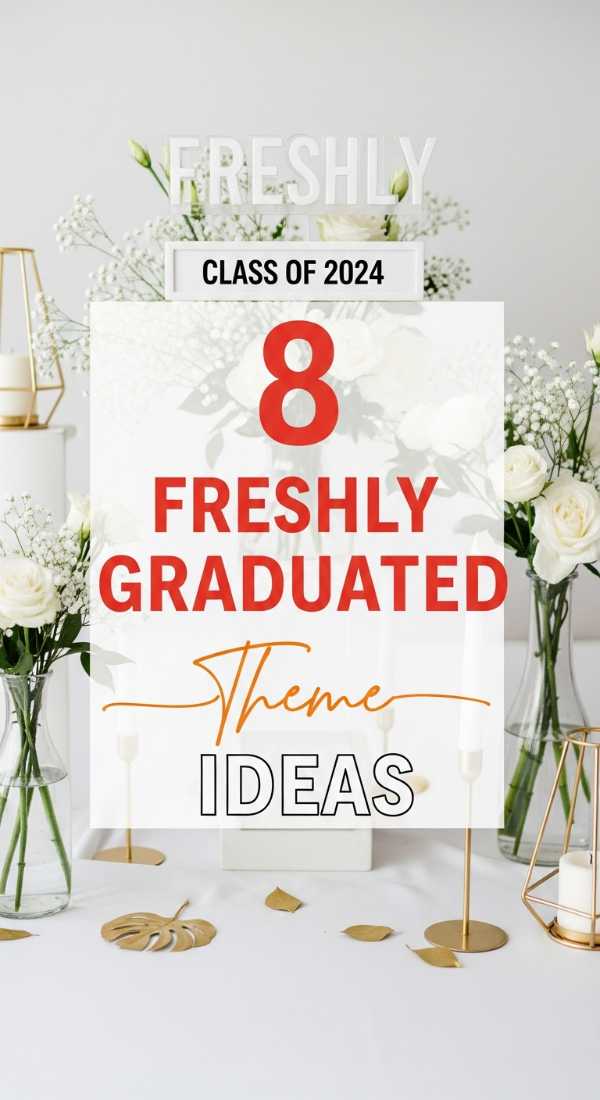 8 Ideas To Create A Freshly Graduated Theme 69e8f8d59b9a9