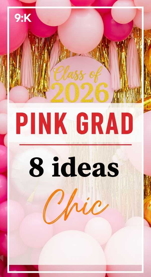 8 Ideas To Style A Pink Graduation Party 69e605c38eea7