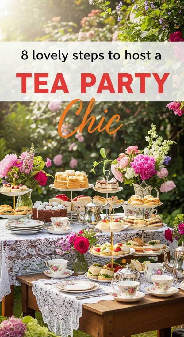 8 Lovely Steps To Host A Chic Garden Tea Party 69ee4b519c0ab