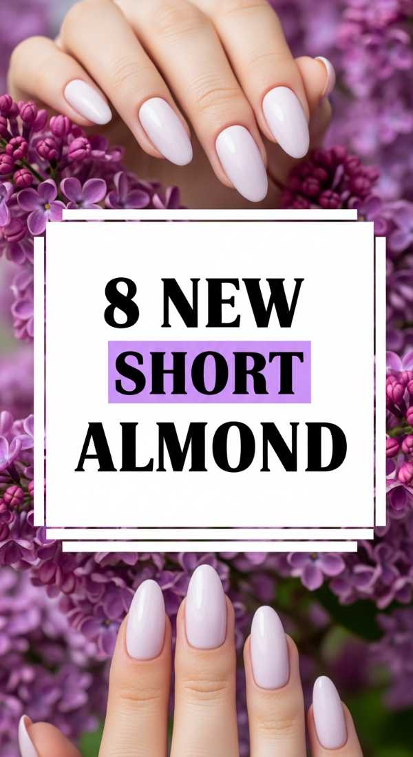 8 New Short Almond Spring Nails 69df1d4b94034