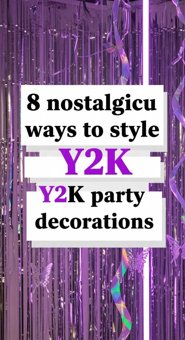 8 Nostalgic Ways To Style Y2k Party Decorations 69e60f458c7d1