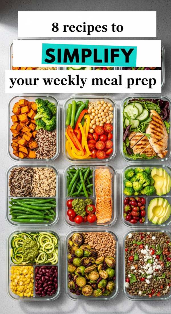 8 Recipes To Simplify Your Weekly Meal Prep 69e5d132f0320