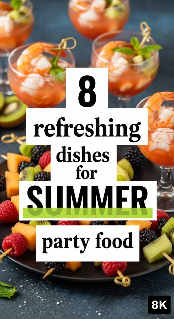 8 Refreshing Dishes For Summer Party Food 69e60f423b76b