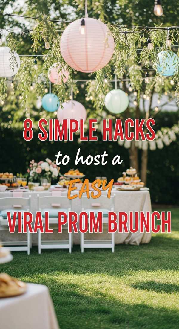 8 Simple Hacks To Host A Viral Prom Brunch 69efa7c305b41