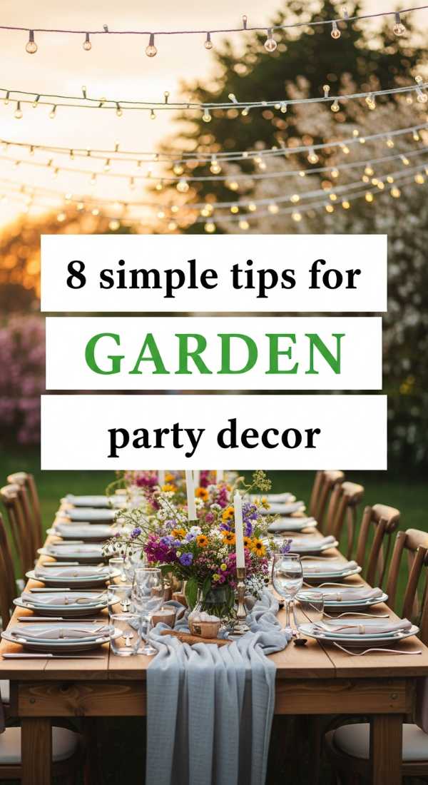 8 Simple Tips For Garden Party Decor 69f1a934bcf50