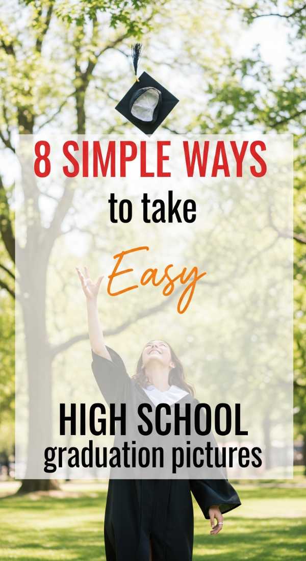 8 Simple Ways To Take High School Graduation Pictures 69e8f8df0d3c5