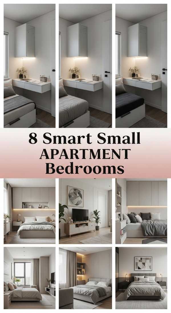 8 Smart Small Apartment Bedrooms 69f26a5c3a213