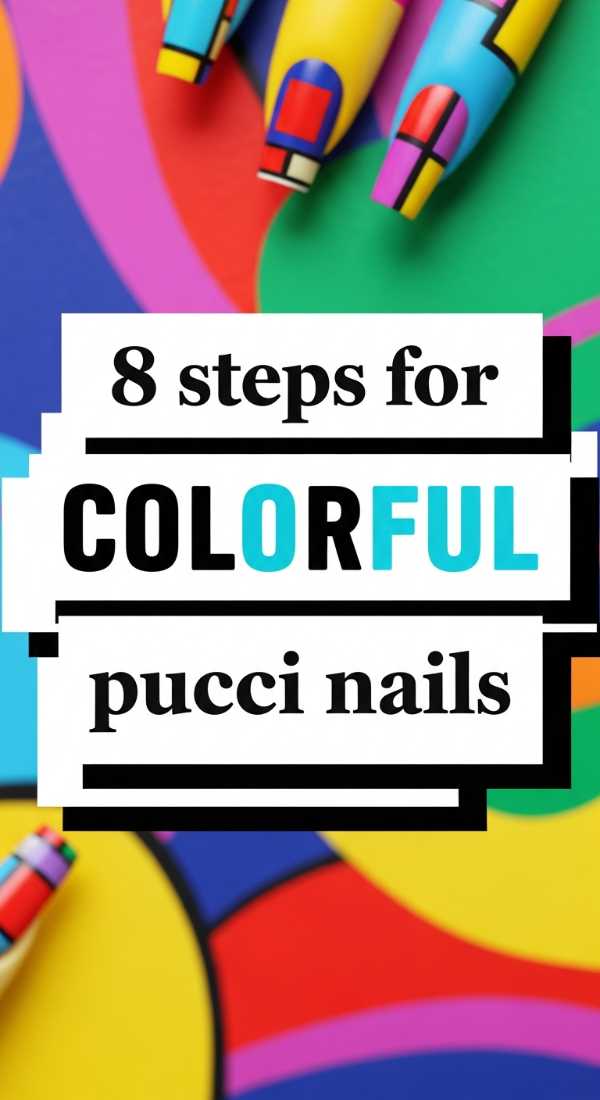 8 Steps For Colorful Pucci Nails 69e3c069498b1