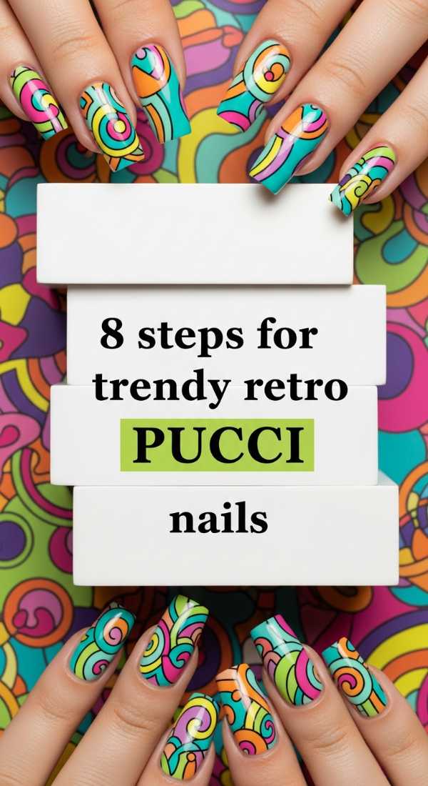 8 Steps For Trendy Retro Pucci Nails 69e5251ce2682