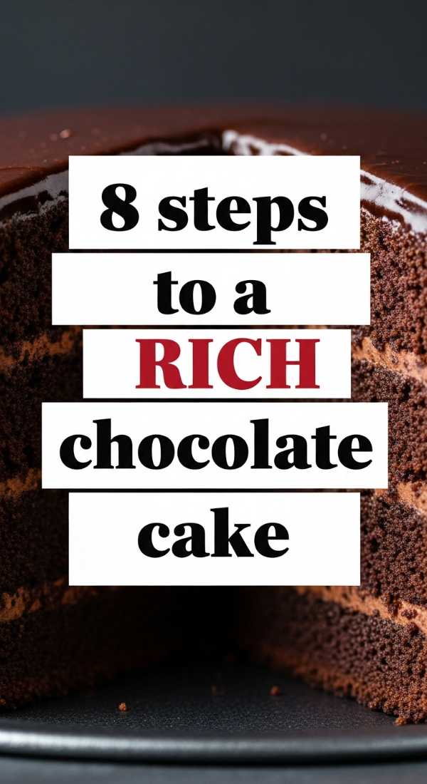 8 Steps To A Rich Chocolate Cake 69edfa92a490b