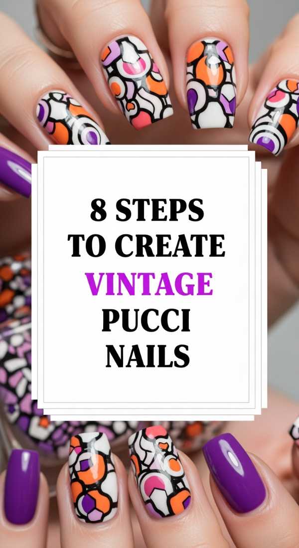 8 Steps To Create Vintage Pucci Nails 69ea699957396