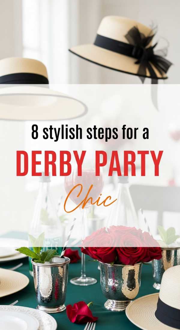 8 Stylish Steps For A Derby Party 69ecac8a3c198