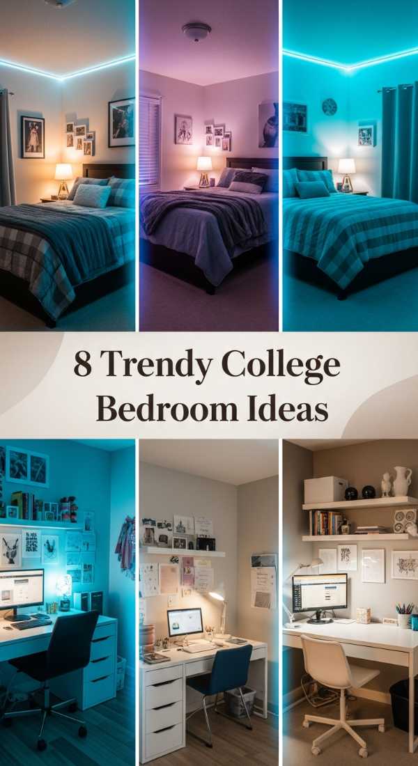 8 Trendy College Bedroom Ideas 69f26a66c2b21