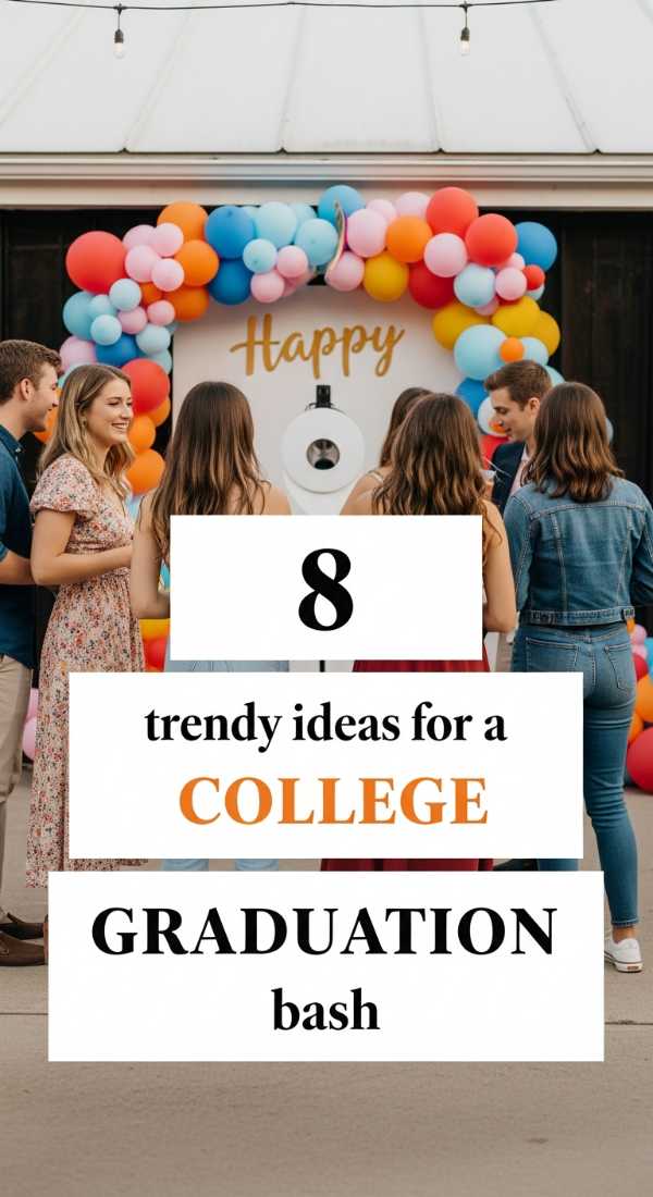 8 Trendy Ideas For A College Graduation Bash 69ee54e4d1c21