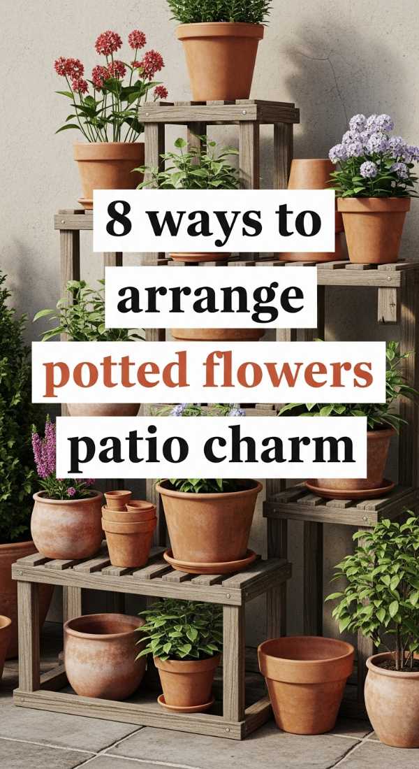 8 Ways To Arrange Potted Flowers For Patio Charm 69f0ed9db8a06