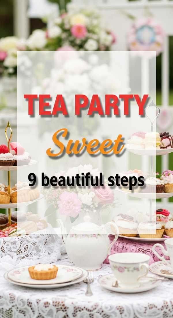 9 Beautiful Steps For Tea Party Decorations 69ee4b4c090fd
