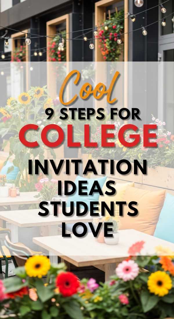 9 Cool Steps For Invitation Ideas College Students Love 69e9f7f34b81b