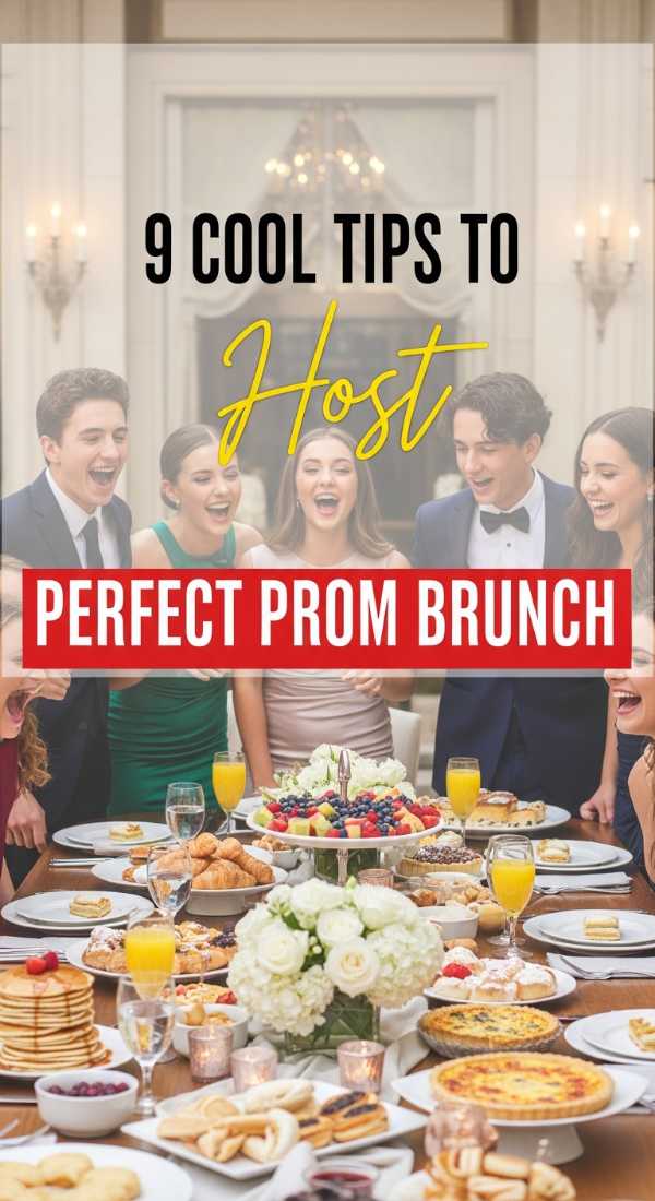 9 Cool Tips To Host The Perfect Prom Brunch 69e8f8e25d562