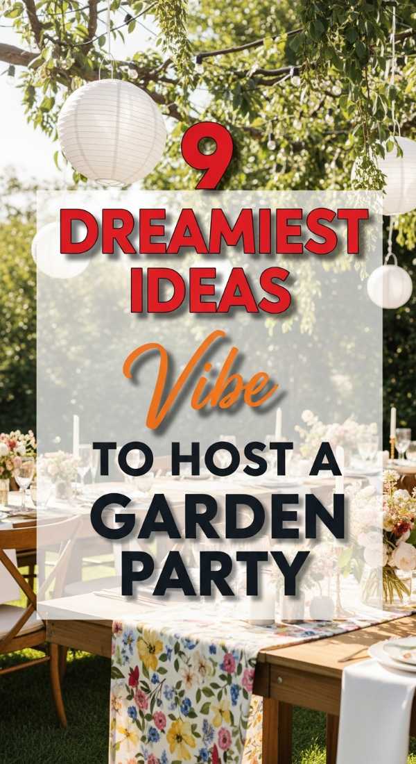 9 Dreamiest Ideas To Host A Garden Party 69e7303b8871f