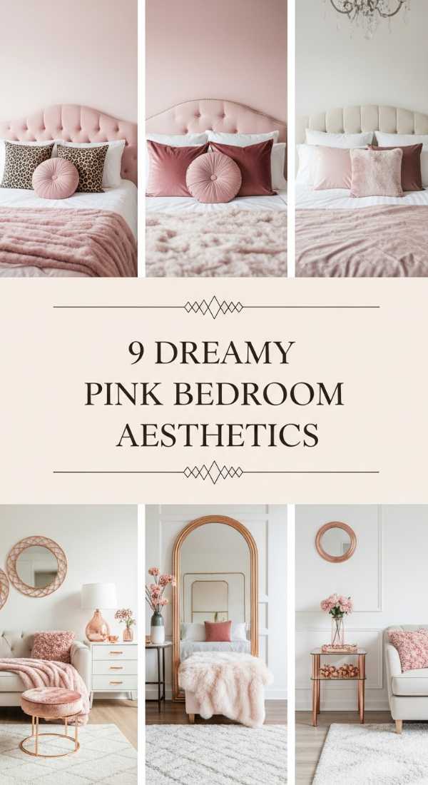 9 Dreamy Pink Bedroom Aesthetics 69f26a589d007