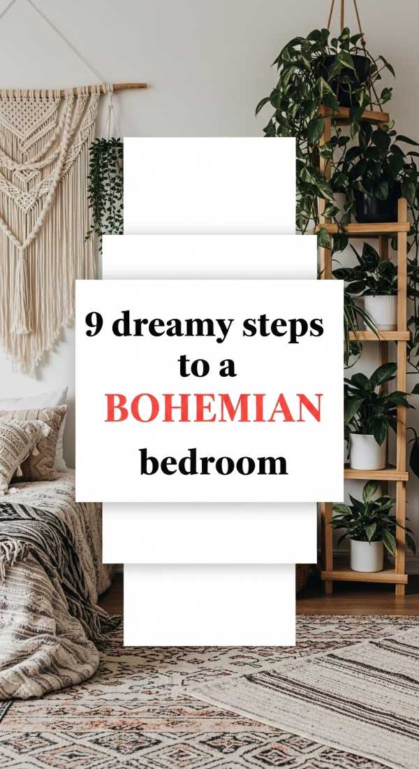 9 Dreamy Steps To A Bohemian Bedroom 69ee5bc54e3c1