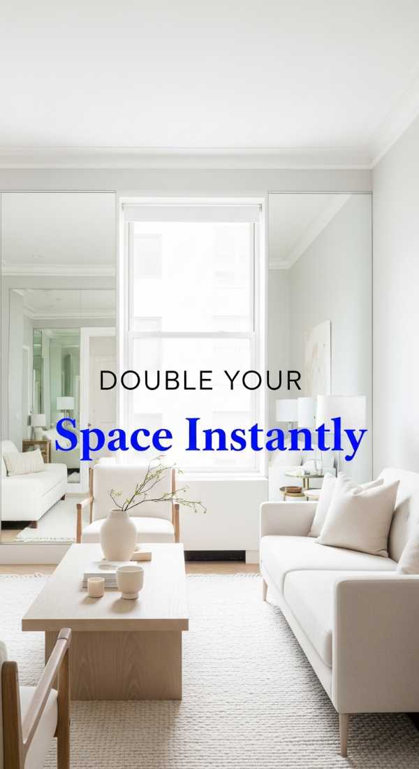 9 easy ways to make your tiny apartment feel twice as big