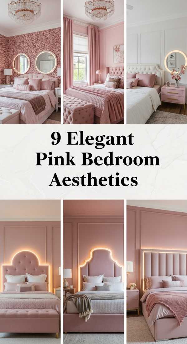 9 Elegant Pink Bedroom Aesthetics 69f26a5da8b53