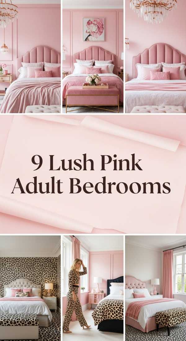 9 Lush Pink Adult Bedrooms 69f26b332556e