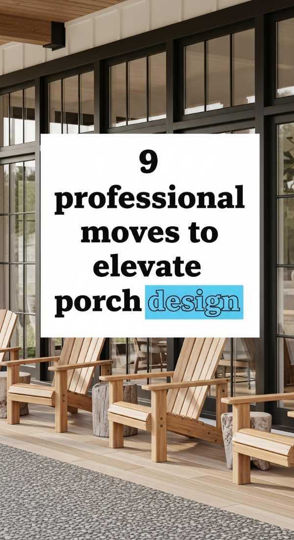 9 Professional Moves To Elevate Front Porch Design 69f0ed95df849