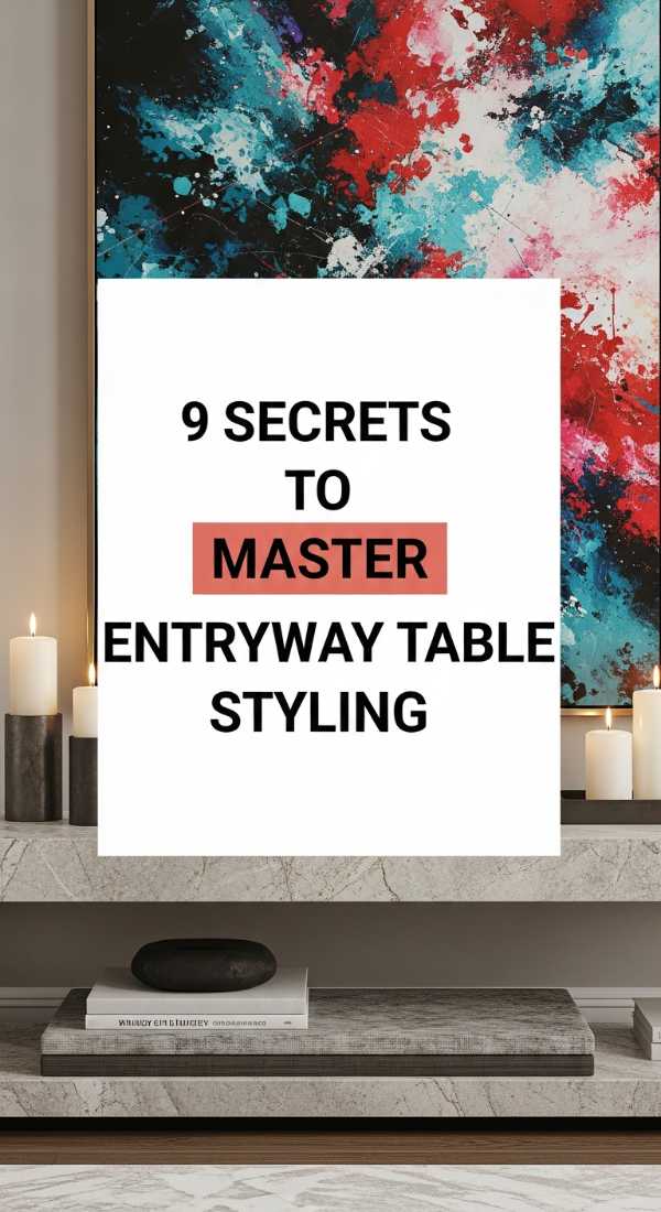 9 Secrets To Master Entryway Table Styling 69f0ed9217d87