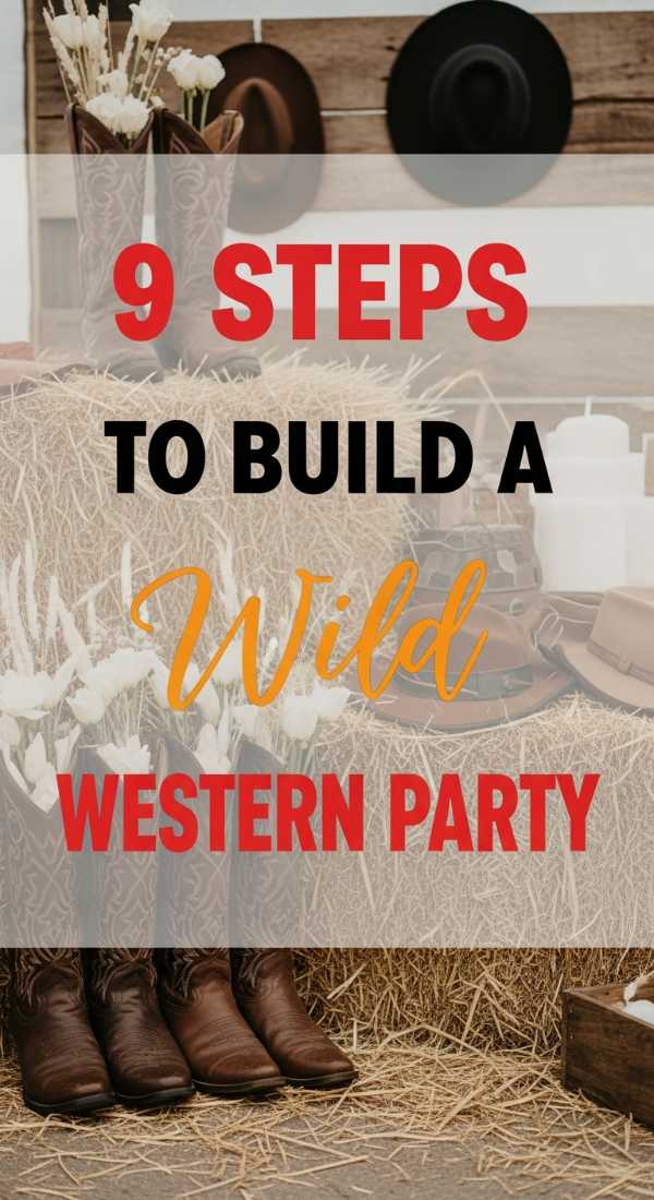 9 Steps To Build A Western Party Theme 69e4ae325a154