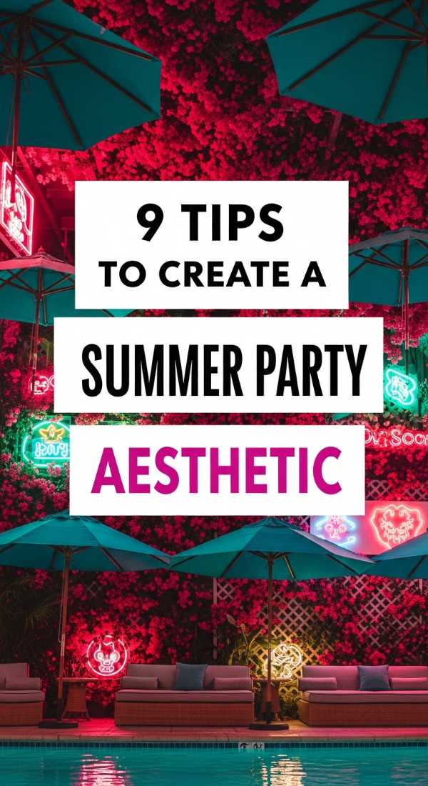 9 Tips To Create A Summer Party Aesthetic 69f1a8b53f5e3