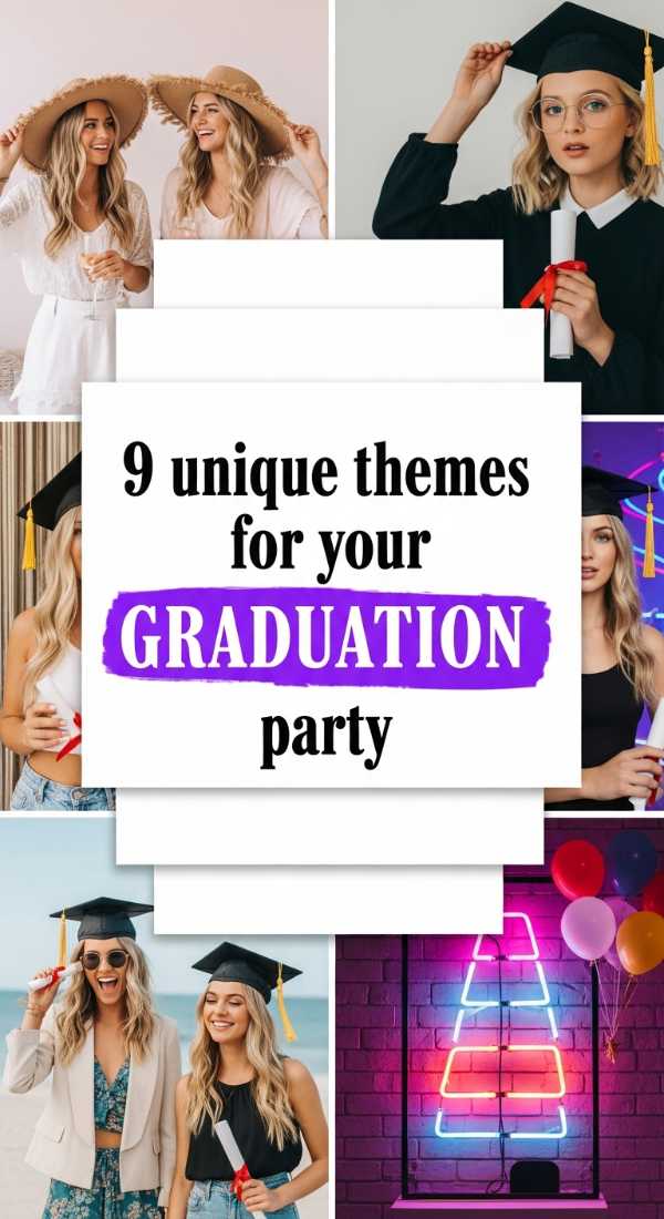 9 Unique Themes For Your Graduation Party 69ee54e95b24a