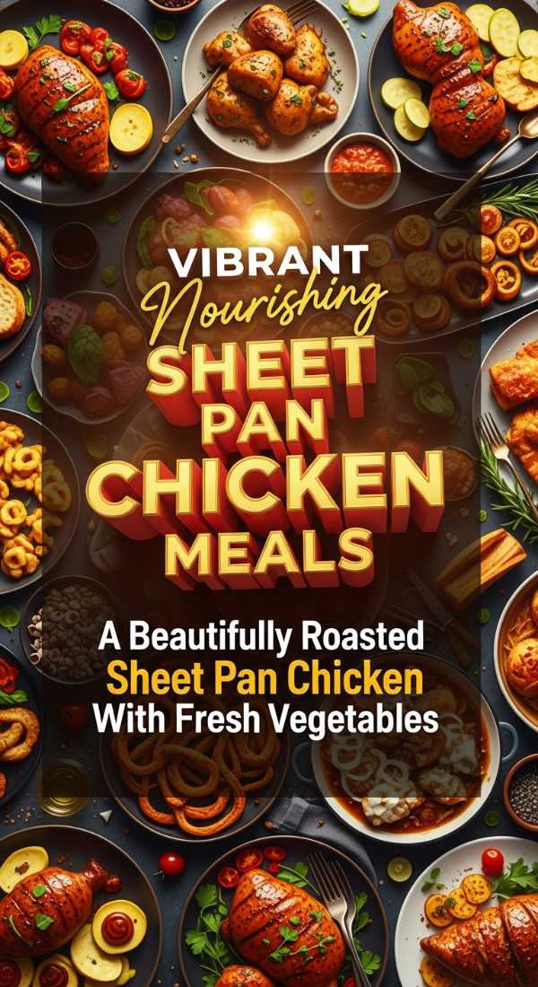 A Beautifully Roasted Sheet Pan Chicken With Fresh Vegetables 69e4a707bb52b