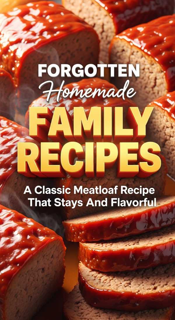 A Classic Meatloaf Recipe That Stays Juicy And Flavorful 69e362b9cb788