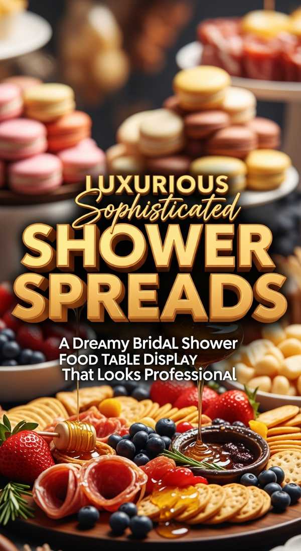 A Dreamy Bridal Shower Food Table Display That Looks Professional 69e9b9cd6d760