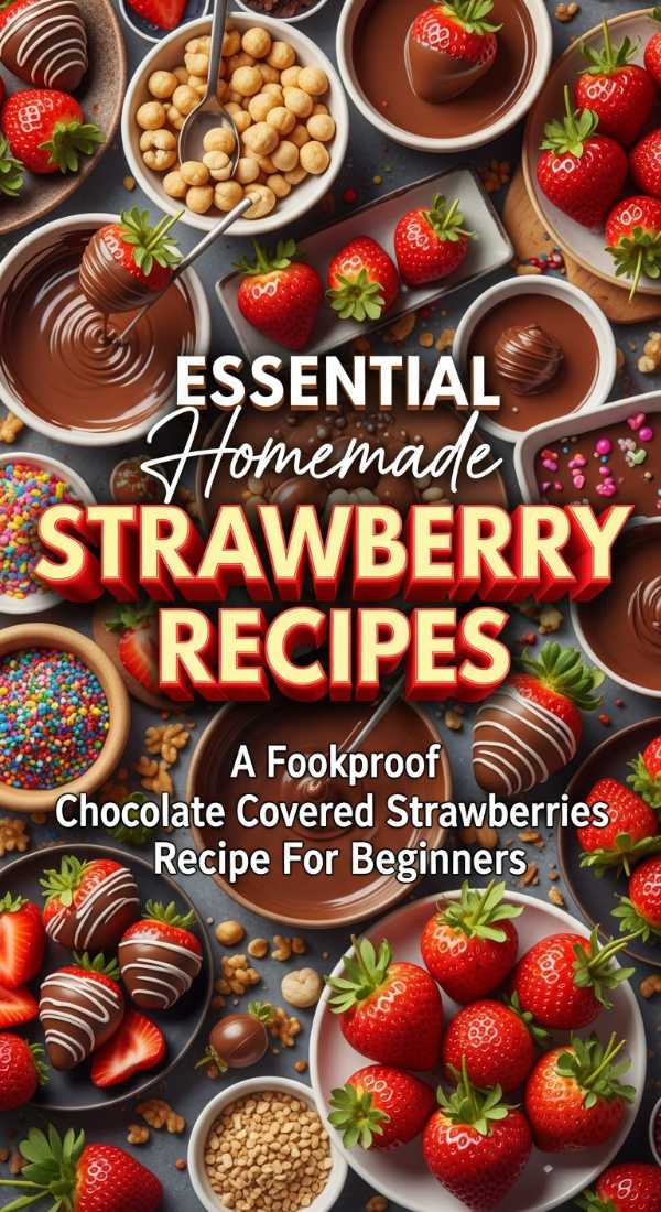 A Foolproof Chocolate Covered Strawberries Recipe For Beginners 69e86443a30a6
