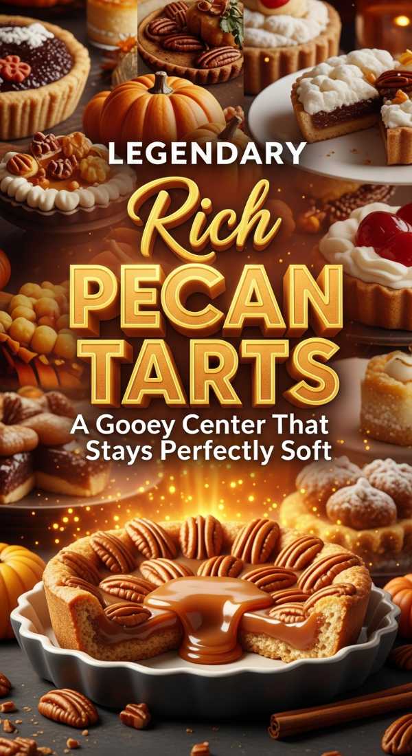 A Gooey Center That Stays Perfectly Soft In Pecan Tarts 69e4a947089be
