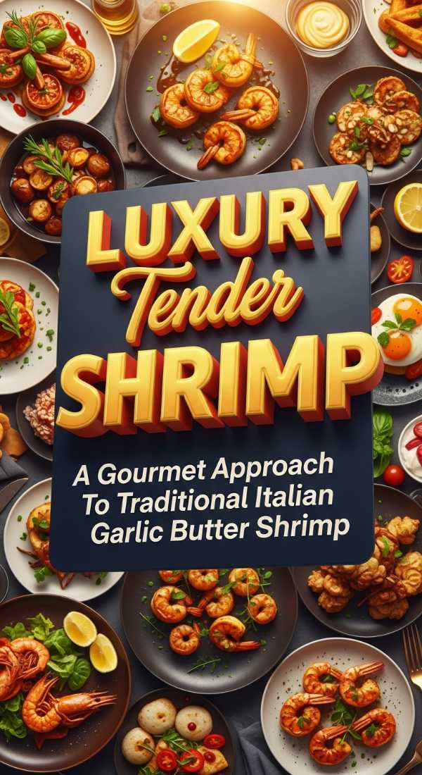A Gourmet Approach To Traditional Italian Garlic Butter Shrimp 69e4a945489e0