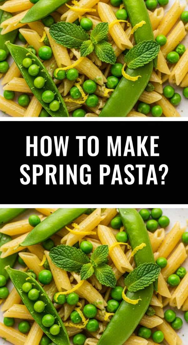 A Guide On How To Make Spring Pasta 69ef890fe22fd