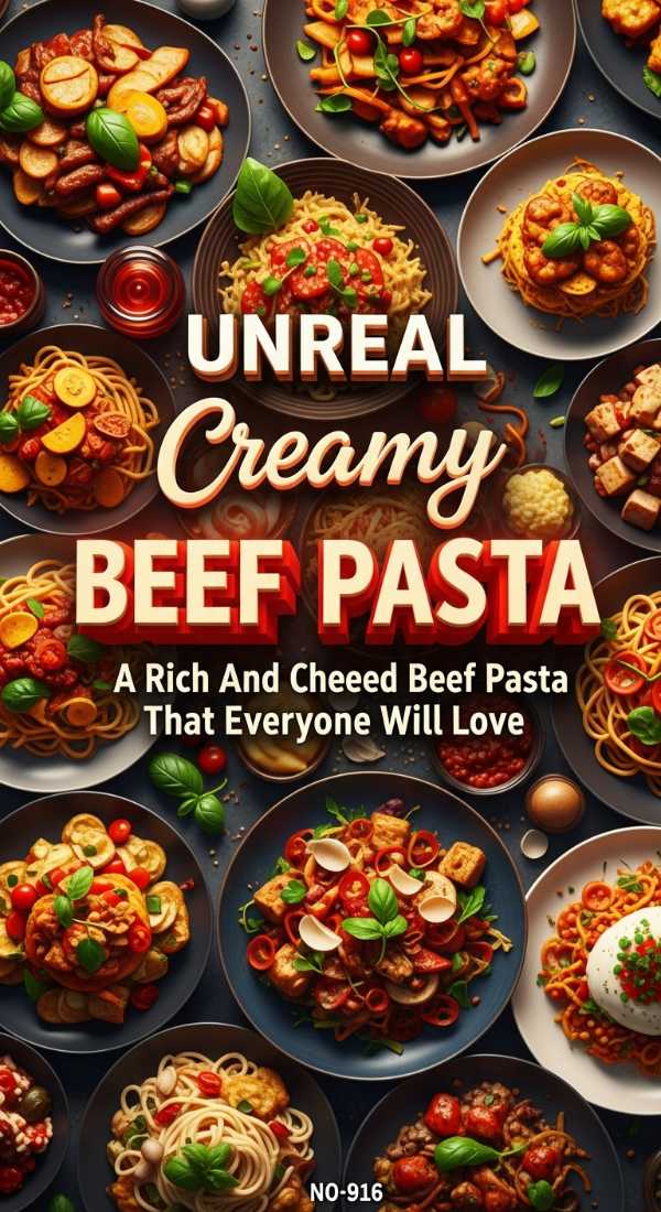 A Rich And Cheesy Beef Pasta That Everyone Will Love 69e4a93613c7a