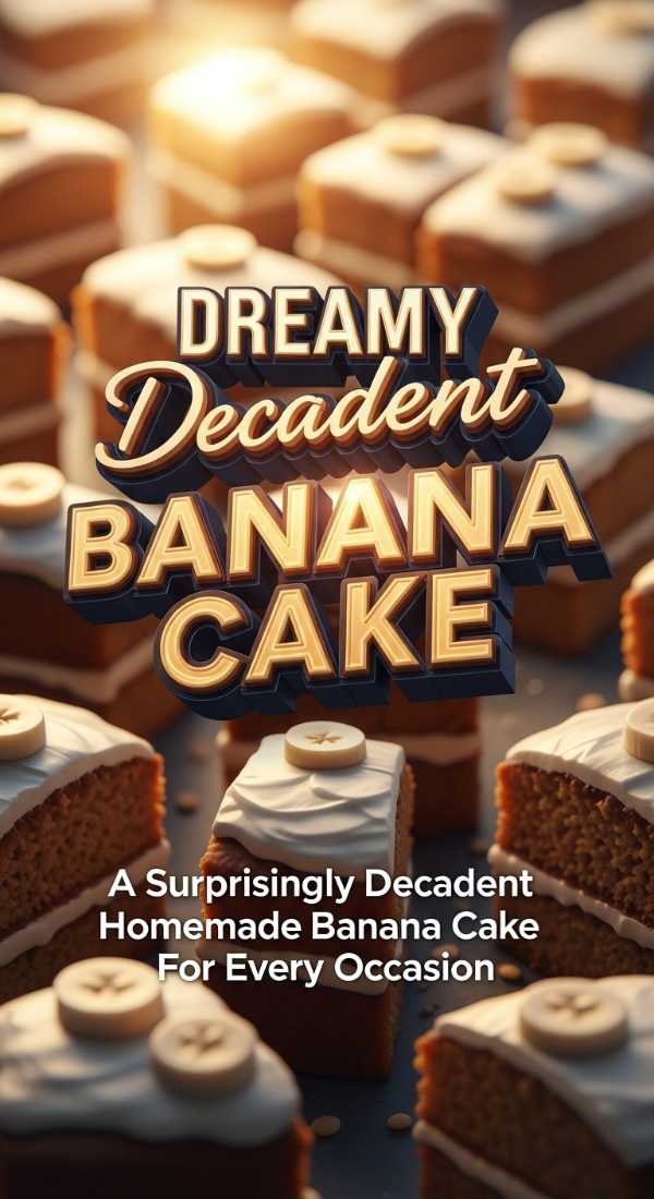 A Surprisingly Decadent Homemade Banana Cake For Every Occasion 69ec951a77fbd