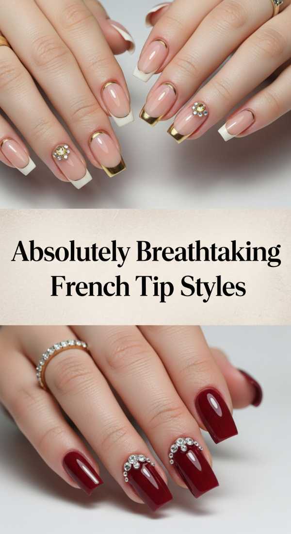 Absolutely Breathtaking French Tip Styles 69ece5a20041f