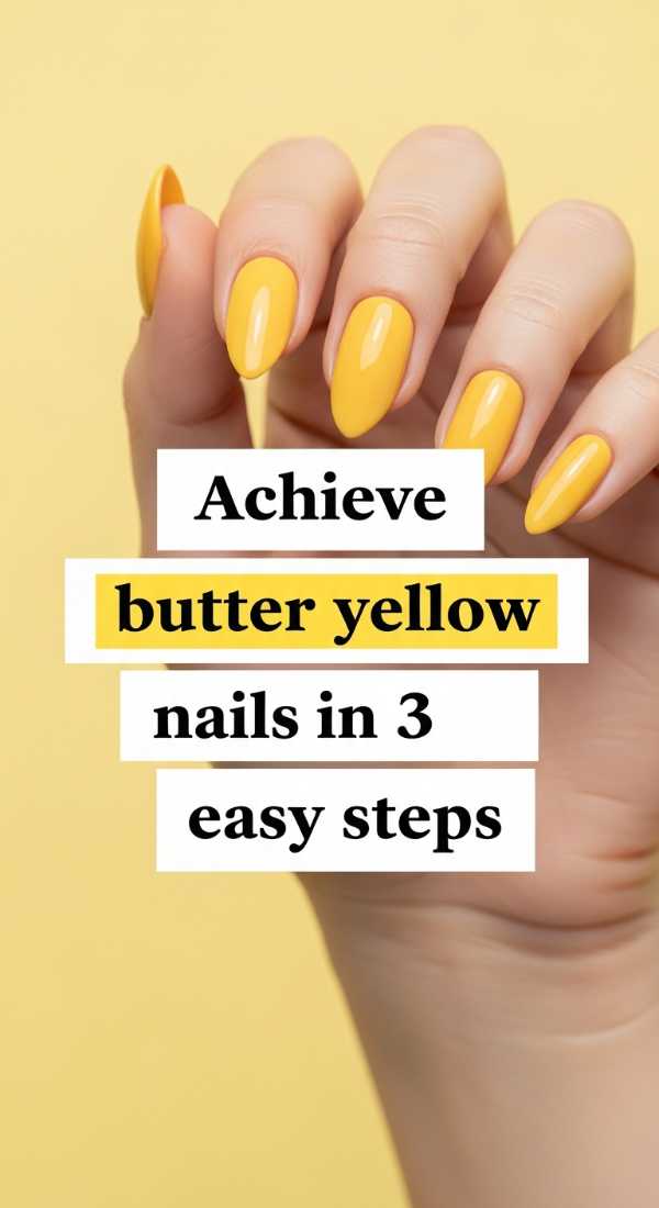 Achieve Butter Yellow Nails In 3 Easy Steps 69ea699d8bef3