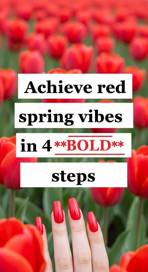 Achieve Red Spring Vibes In 4 Bold Steps 69ed0bbc7008c