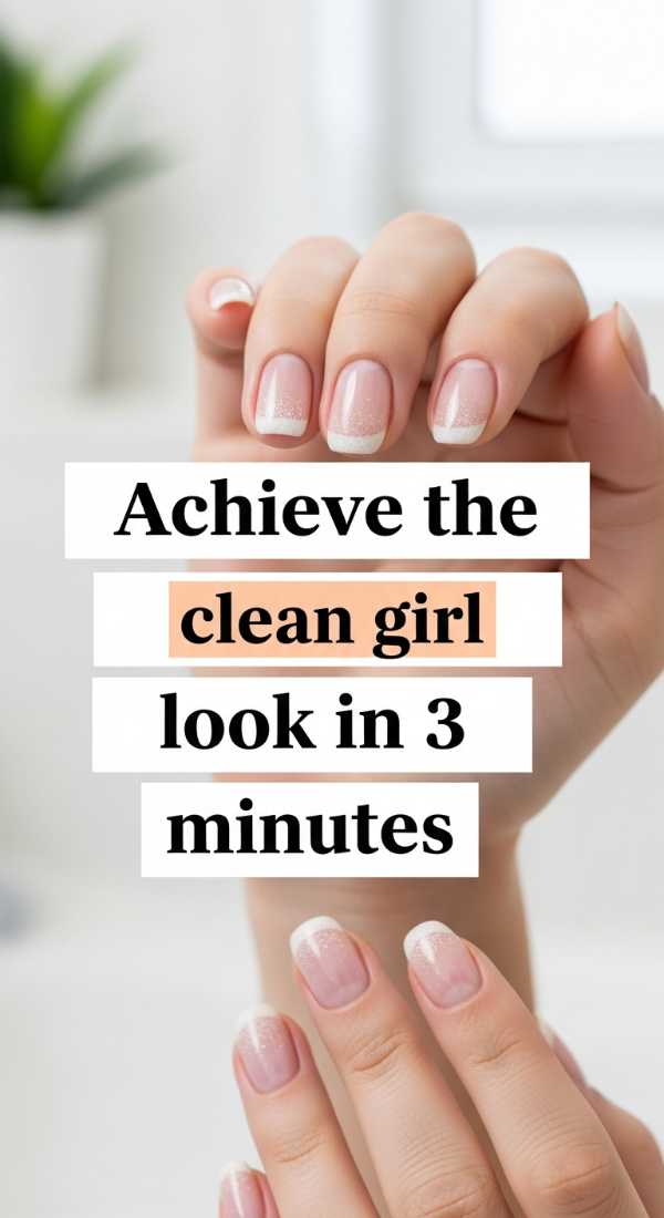 Achieve The Clean Girl Look In 3 Minutes 69e5251542c13