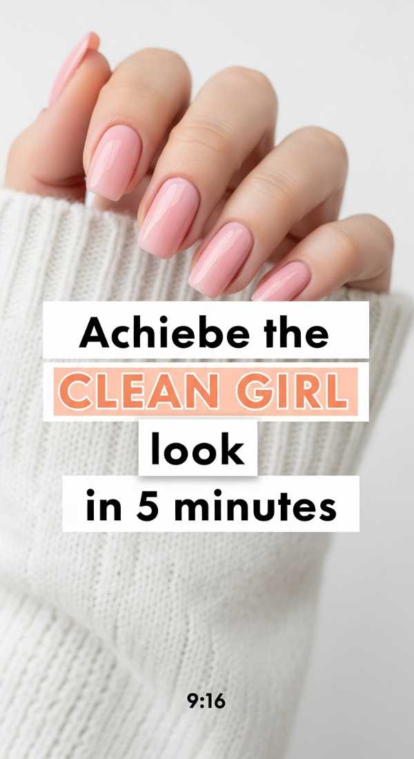 Achieve The Clean Girl Look In 5 Minutes 69e7803e15c3c