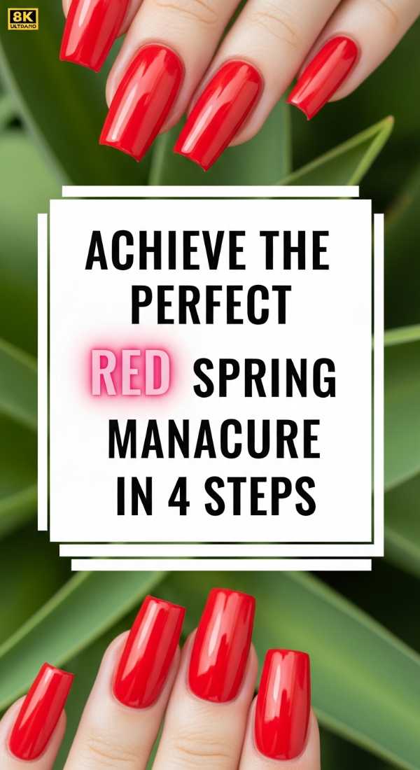 Achieve The Perfect Red Spring Manicure In 4 Steps 69efaf96d99c5